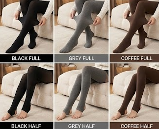 Viral Sheer-Effect Fleece Lined Tights (-15°F Warmth) ❄️