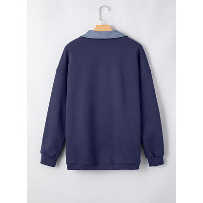 Pull Oversize "Grand Nord" – Col Zippé & Doublure Polaire.