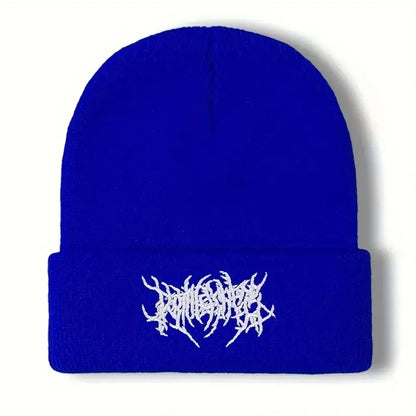 Bonnet Streetwear Brodé (Stay Cozy) – Maille Épaisse.