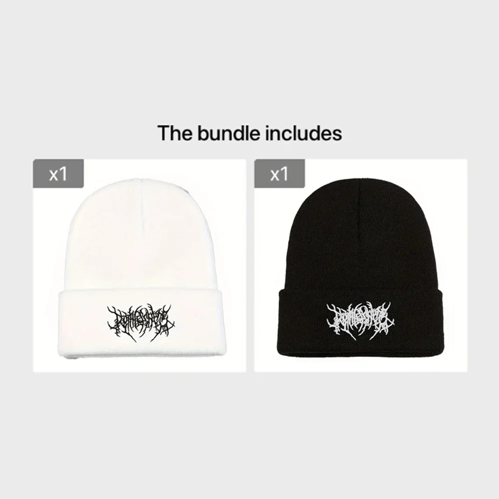Bonnet Streetwear Brodé (Stay Cozy) – Maille Épaisse.