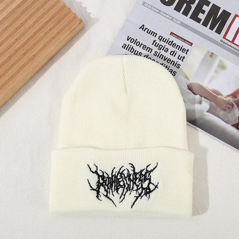 Bonnet Streetwear Brodé (Stay Cozy) – Maille Épaisse.
