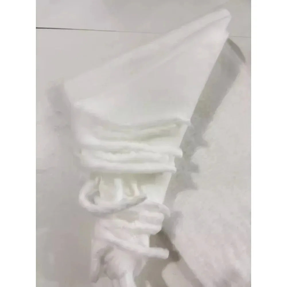 Écharpe Plaid XXL Blanche - Laine Douce.