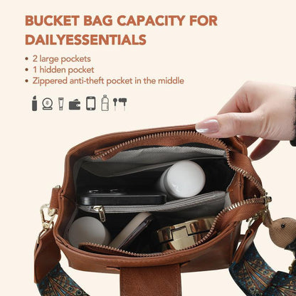 Sac Seau "Trois Bretelles" – Designer, Multi-Compartiments & Porté Épaule/Croisé 2025.